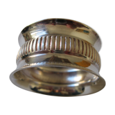Rond de serviette métal argenté