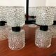 Vintage Raak chandelier by J.W Bosman model Zonnevende 1960