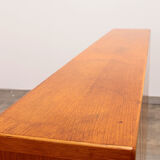 Modular beech set of two room dividers with benches, 1970 Italy