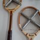 Set of 2 vintage wooden tennis rackets