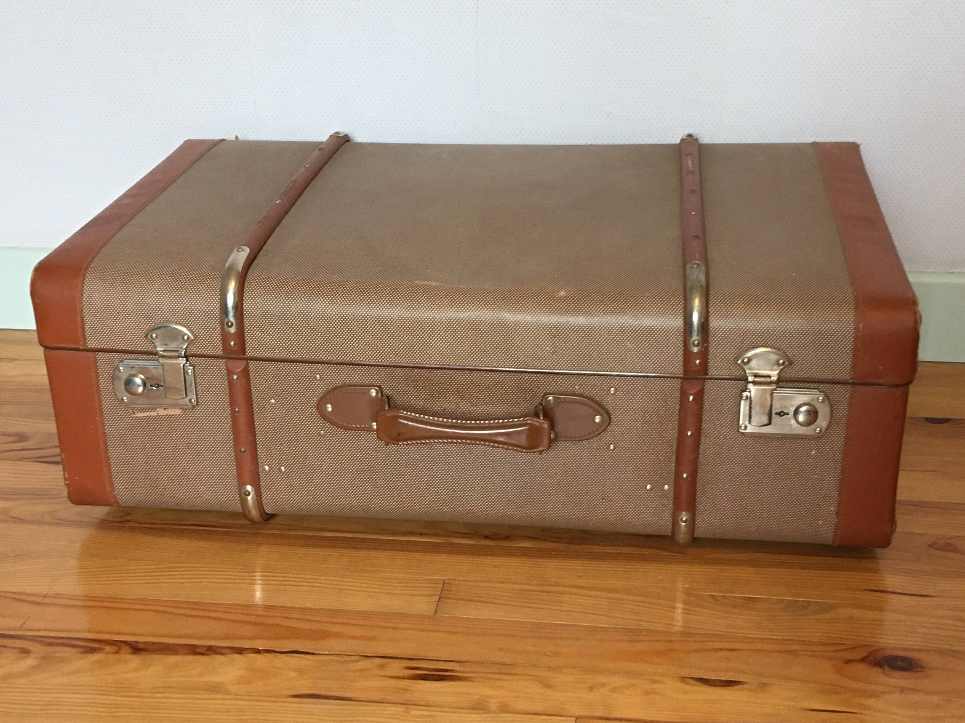 Vintage travel trunk