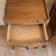 Lot de 2 tables de chevet en bois avec tiroirs