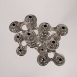 Lot de 7 bougeoirs BMF "Orion" avec pied