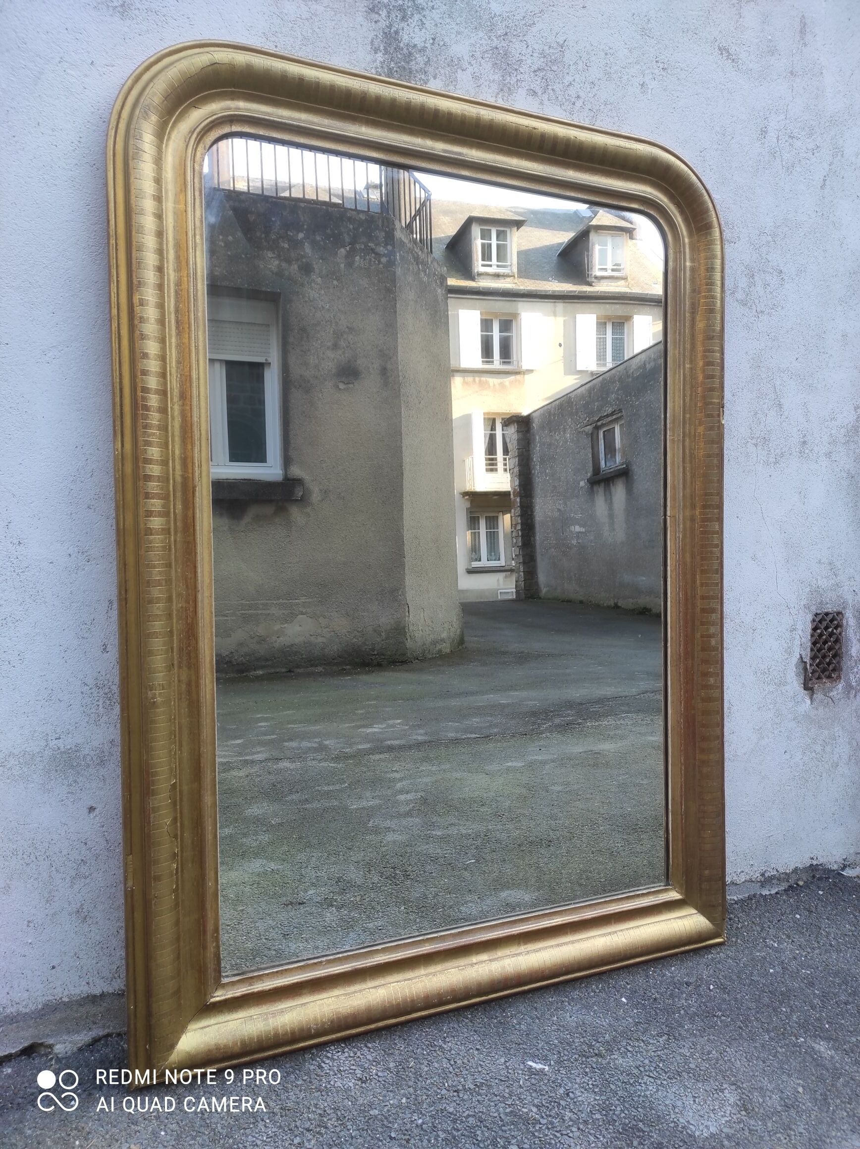 Old mirror Louis Philippe 128/92 cm