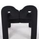 Vintage black Terje Ekstrøm Ekstrem armchair Stokke Varier