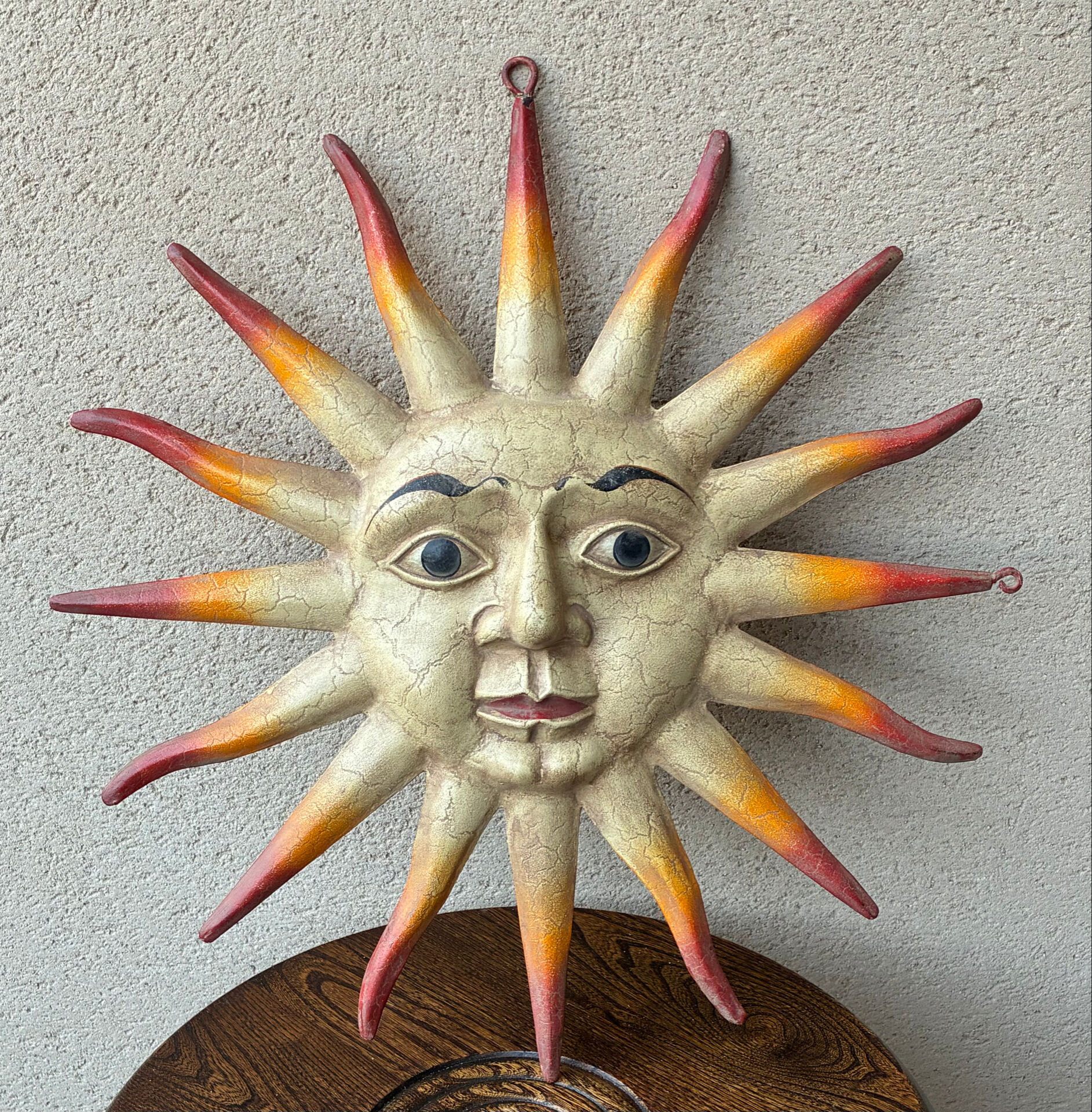 Vintage sun sign