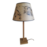 Lamp with its planisphere lampshade from the 1950s