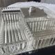 Art Deco mirrored serving tray