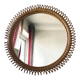 Miroir rond en rotin Franco Albini