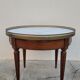 Antique Louis xvi style marble hot water bottle coffee table