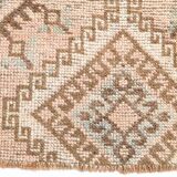 3x9 Brown Cream Classic Persian Runner Rug, 87x283Cm