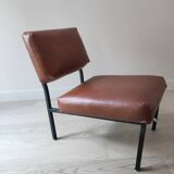 Chauffeuse en cuir