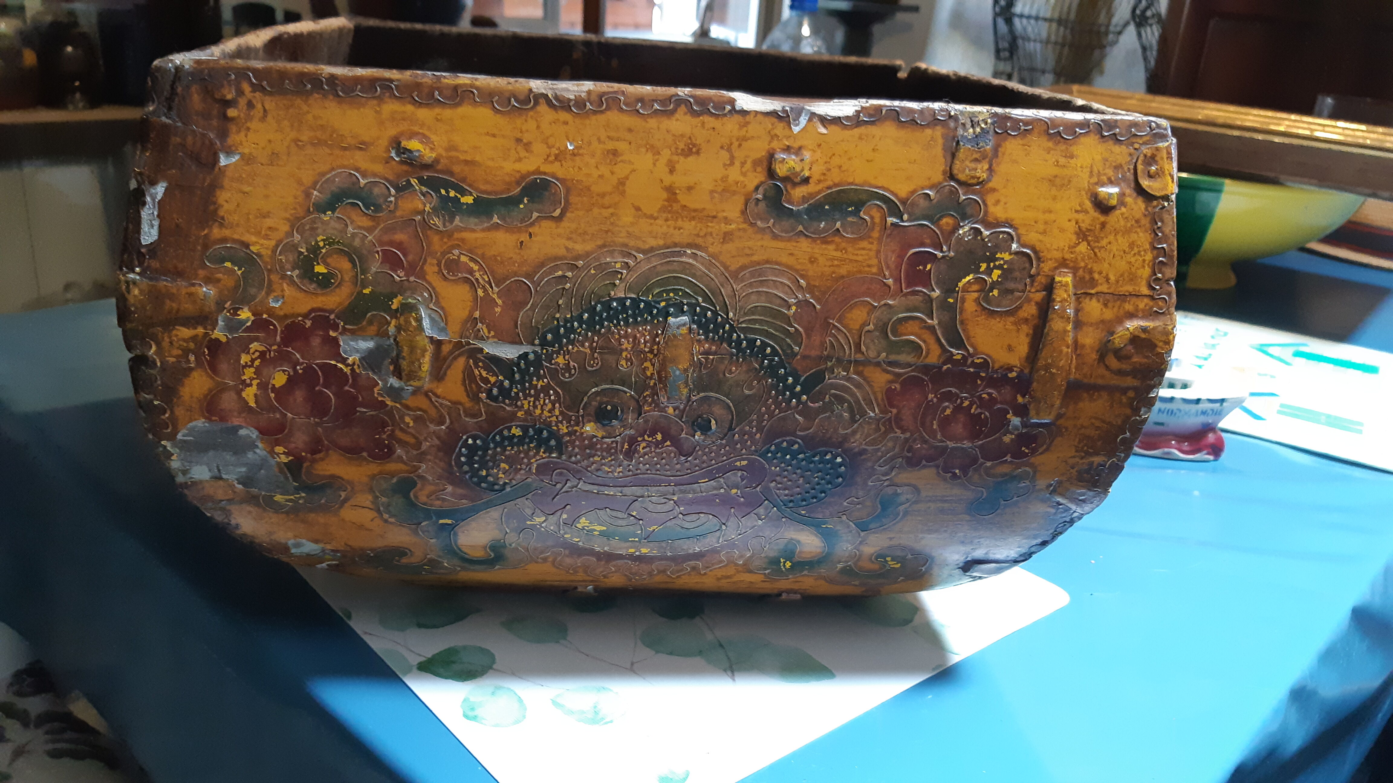 Old Asian basket