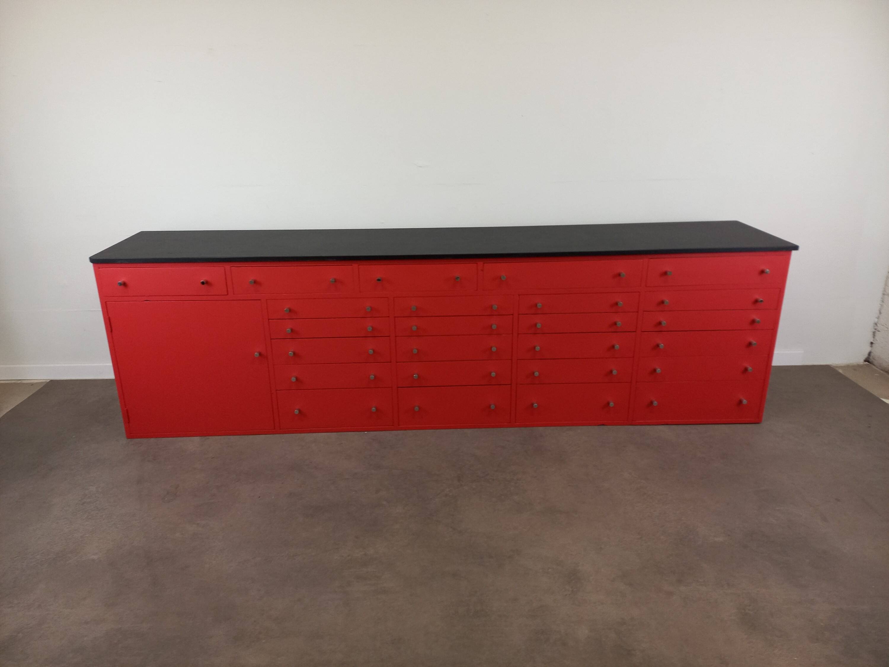 Optician's drawer unit