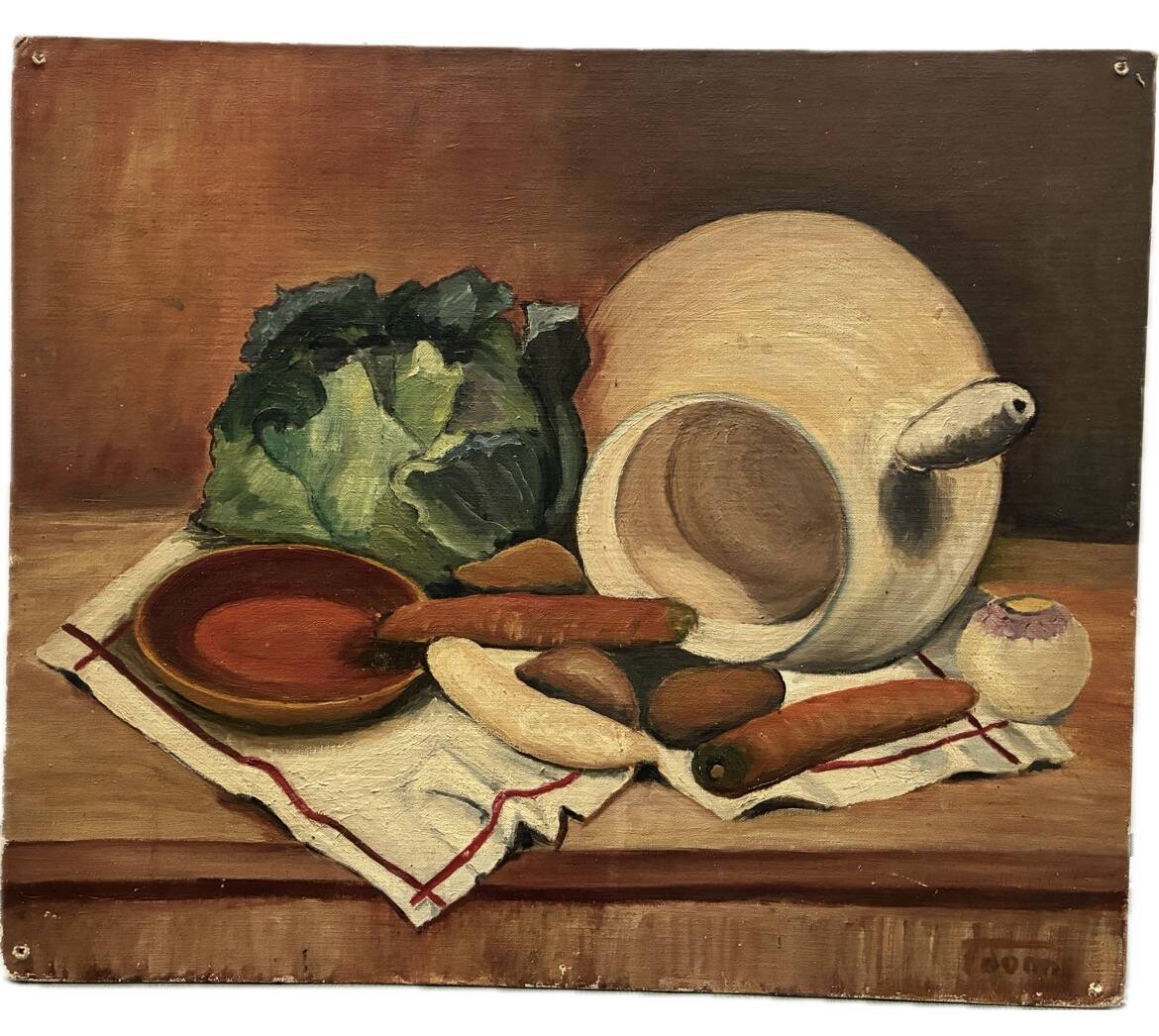 Still Life with Carrots 20th Century