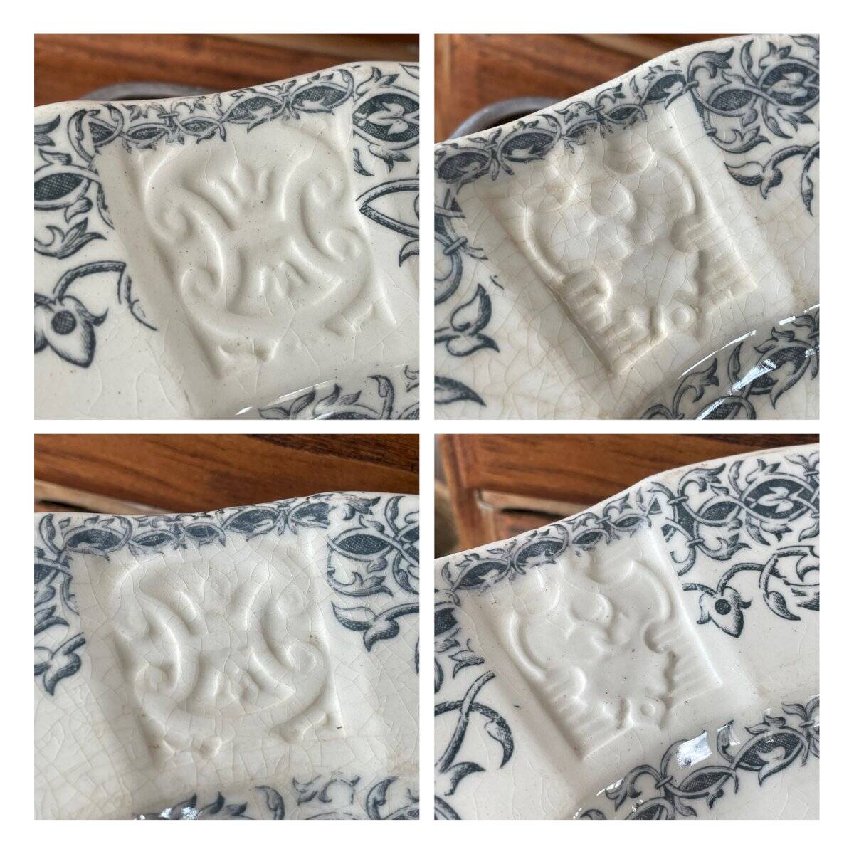 Large oval dish HB&Cie Terre de Fer