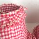 Vintage vichy offal duo, 60s