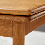 Restored oak dining table