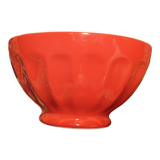 Ribbed ceramic bowls