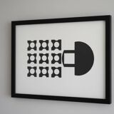 Victor Vasarely after a copscular work