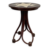 Thonet beech pedestal table from the 1900s