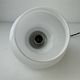 Pair of small vintage opaline pendant lights, 15 cm