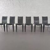 Set of 6 Louis 20 chairs, 90s design by Philippe Starck for Vitra