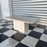Table basse en travertin