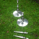 Pair of large candlestick