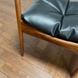 Chair with armrests by Kristian Solmer Vedel