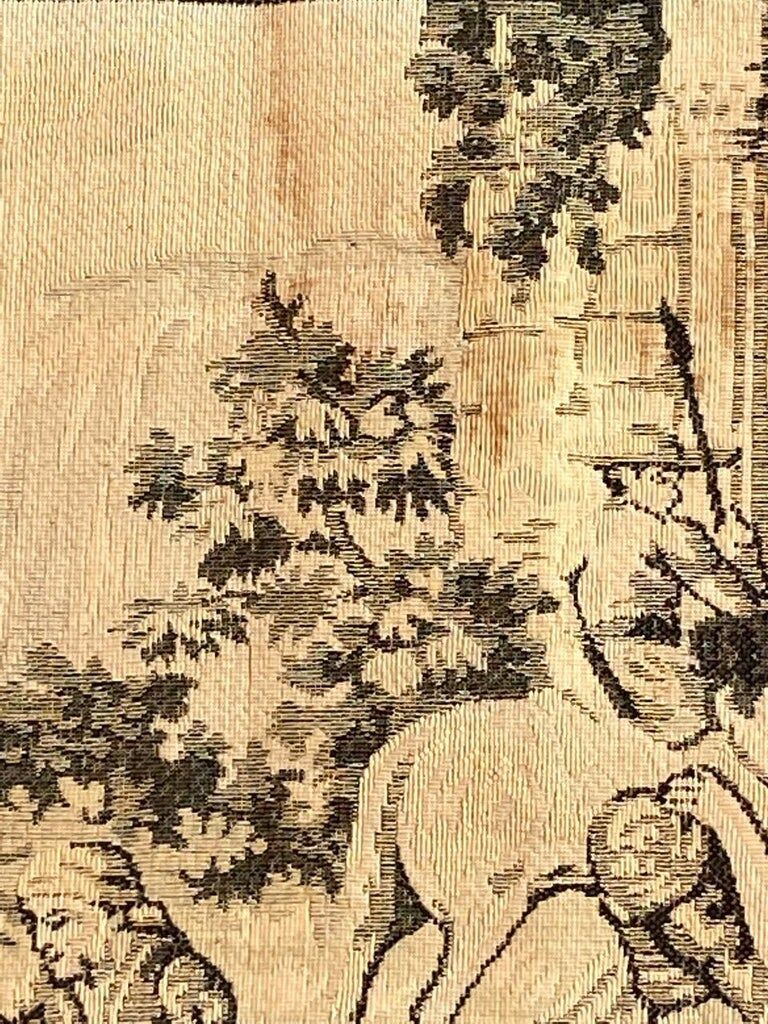 Antique French Jaquar Tapestry