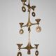 Grand Chandelier Suspended Candelabrum Brutalist Michael Harjes, 1970s