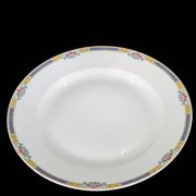 Large round serving dish, semi-deep, Bernardaud Limoges – Art Deco – A718