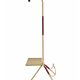 Floor lamp reading lamp diabolo perforated metal 1950s