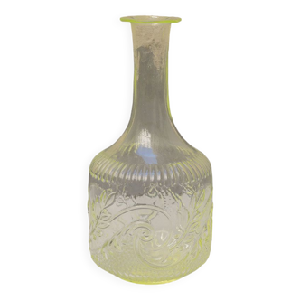 Carafe en ouraline art nouveau