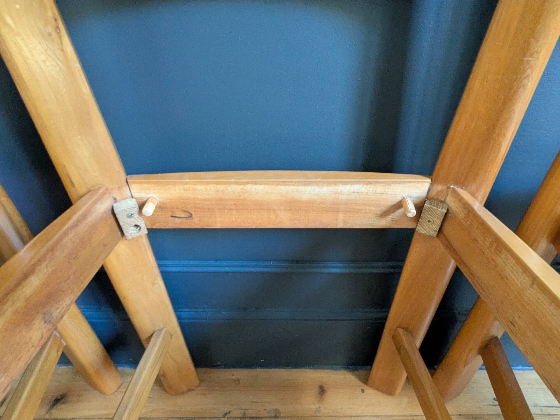 Set of six chairs Maison Regain 1970s/80s