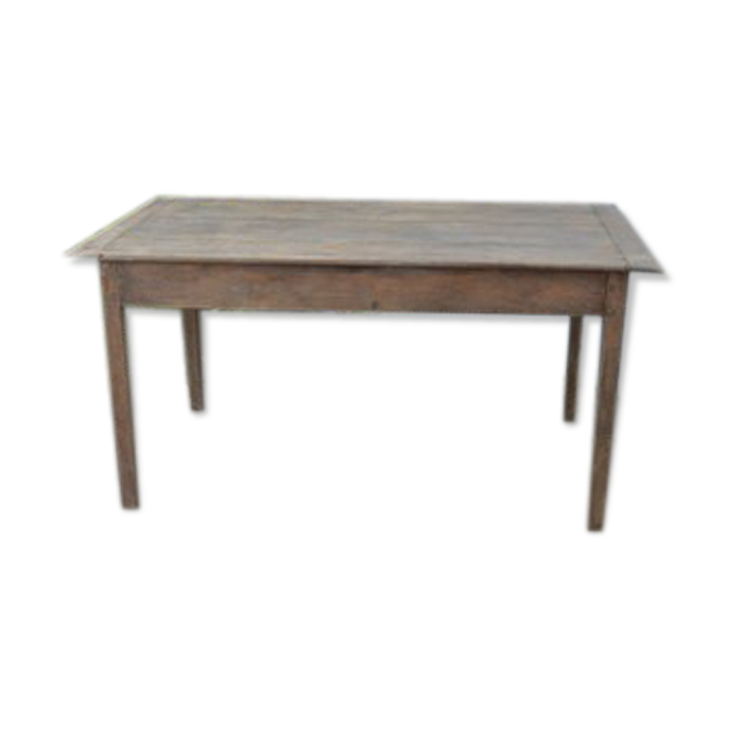 Solid oak farm table