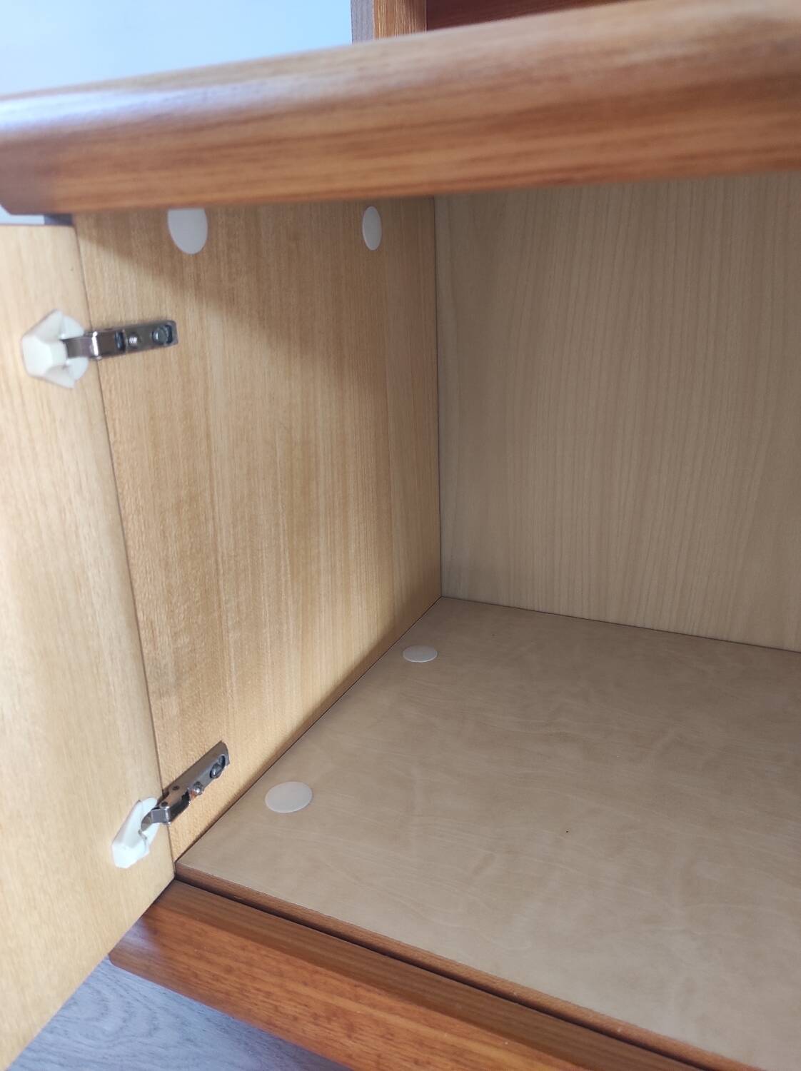 Vintage chest of drawers with triptych mirror, 60's