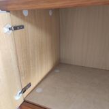 Vintage chest of drawers with triptych mirror, 60's