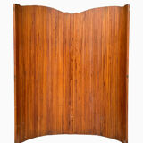 Paravent vague en bois circa 1950, baumann par snsa