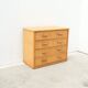 Commode en rotin, 1980