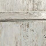 White patinated wardrobe