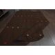 Brown Colorful Vintage Handmade Turkish Kilim Area Rug 94x160