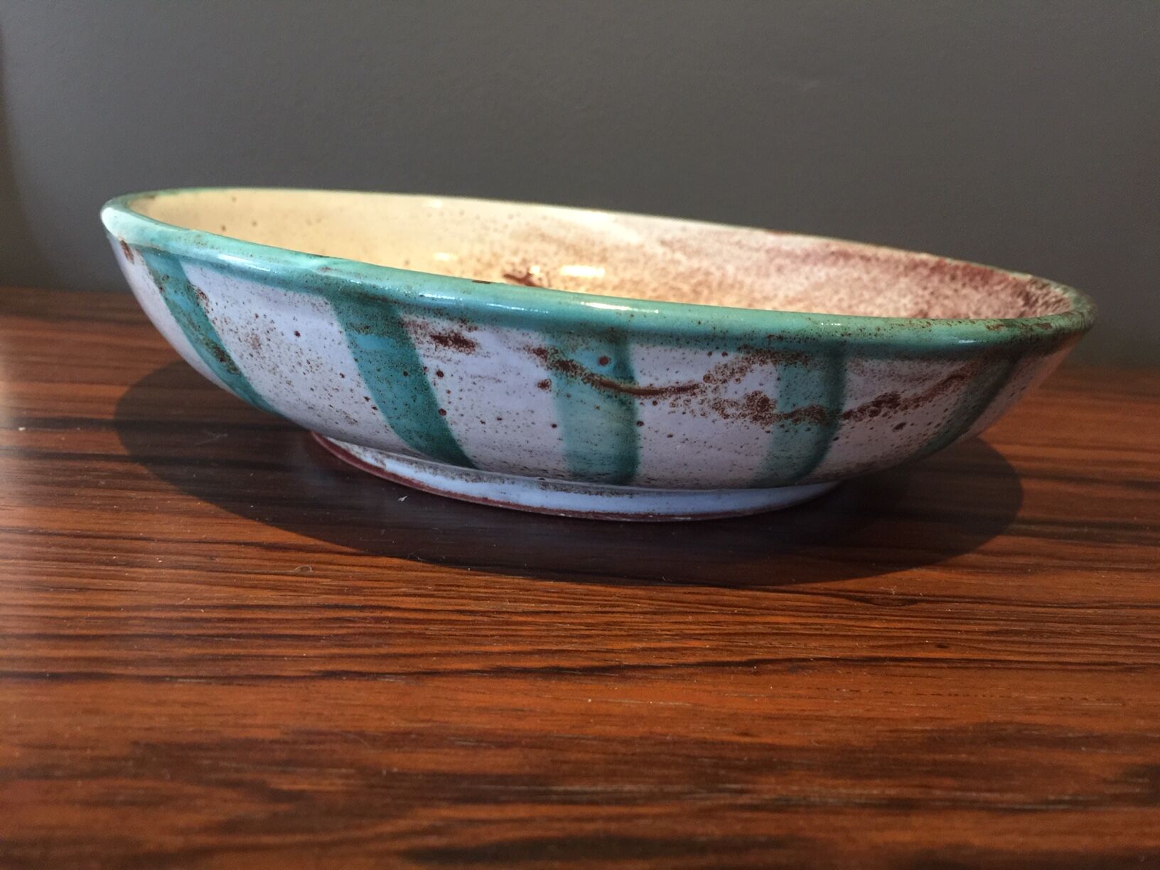 Vallauris decor fish plate