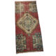 Tapis pastel turc vintage 98 x 45 cm