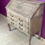 Decapé desk in baroque oak