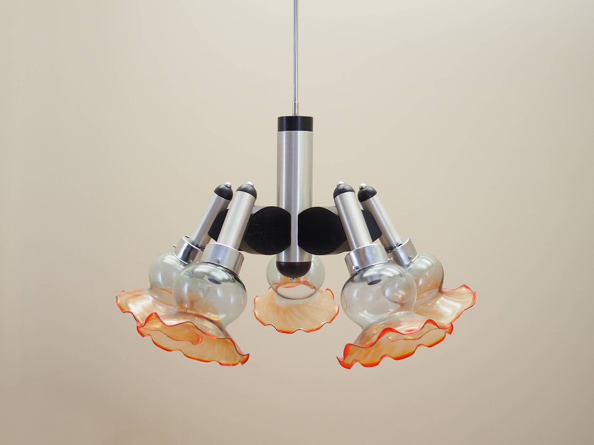 Chandelier, Italian design, 1970s, made in: Italy