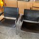 Paire de fauteuils klinte, tord bjorklund en cuir marron 1980