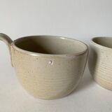 Pair of cups in gres
