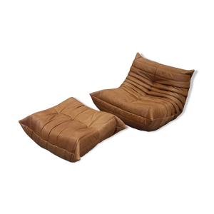 chauffeuse et pouf togo